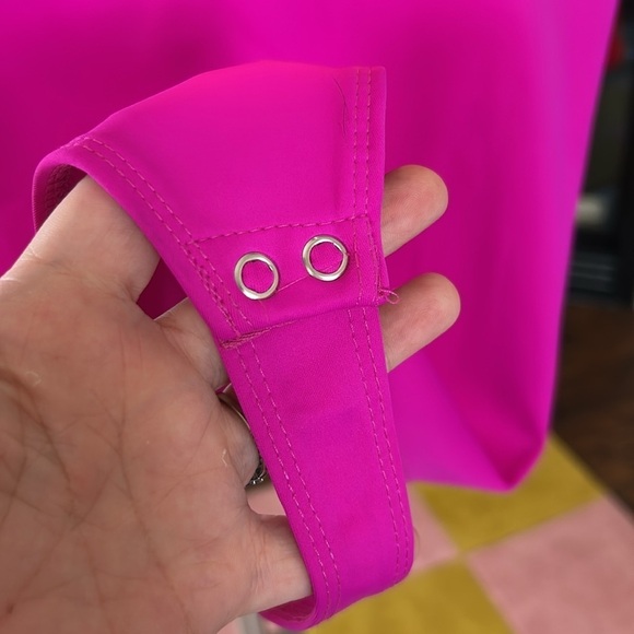 Good American Scuba Modern Tank Bodysuit Fuchsia Pink NWT Women’s Size 4X - Picture 11 of 17